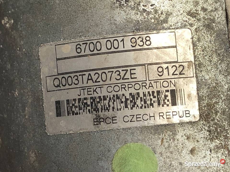 PRZEKŁADNIA KIEROWNICZA MAGLOWNICA PEUGEOT 207 podkarpackie