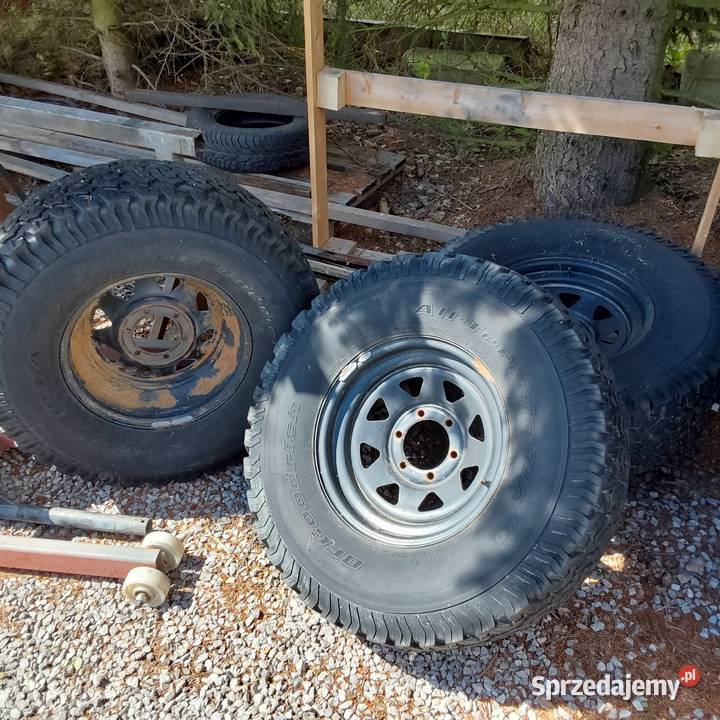 Koła bfg ko 28575r16 felgi 4mad 16x7 et5 6x1397 Janowice