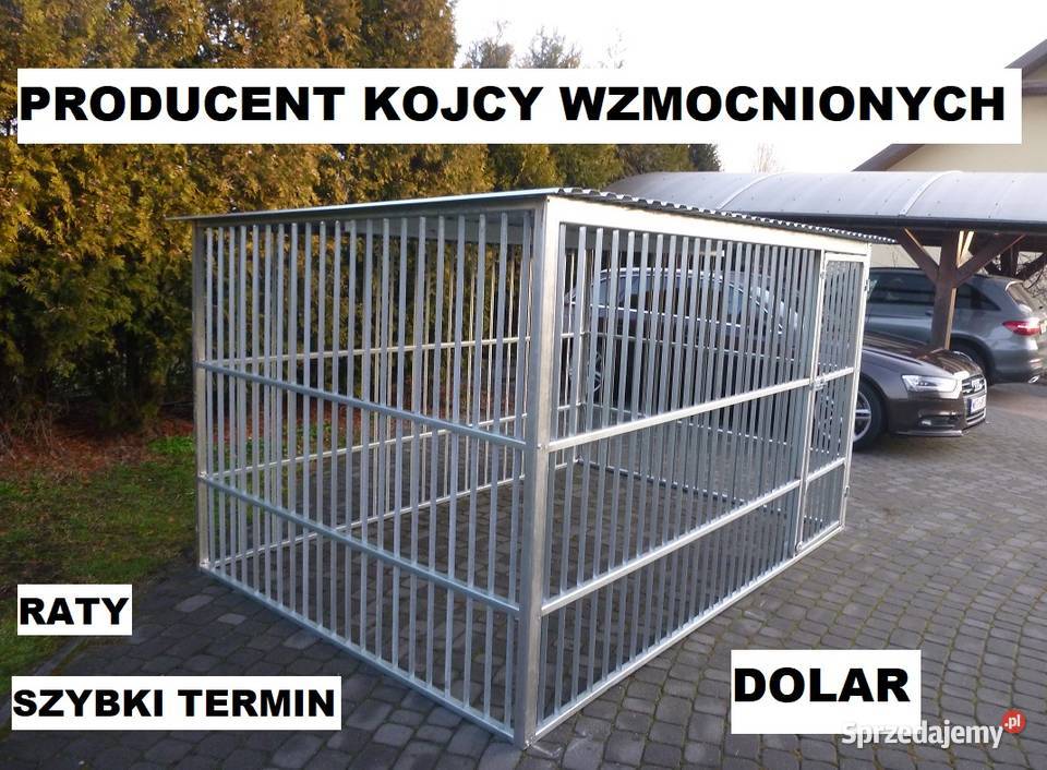 Kojec psa 3x2 czarny KOJECE MOCNE szybko Cała Pozostałe