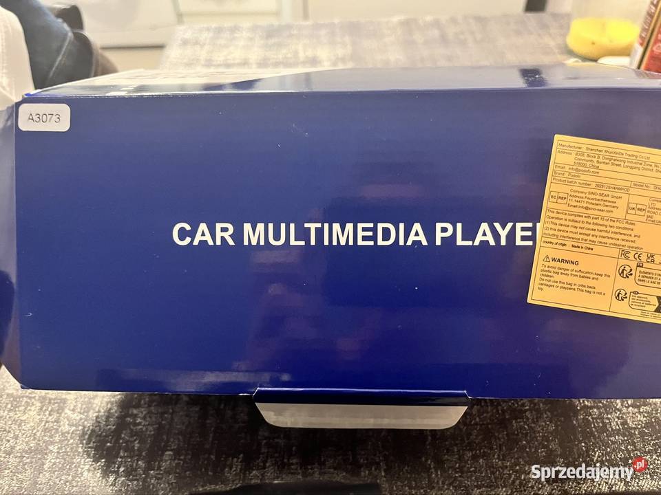 Car multimedia Player Czujniki i kamery cofania