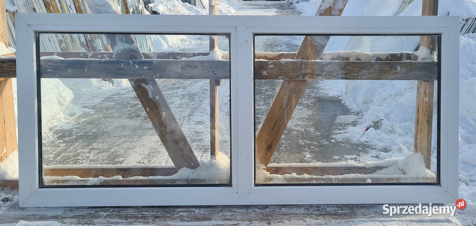 OKNA KacprzaK Witryna 186X80 FIX Używany PCV