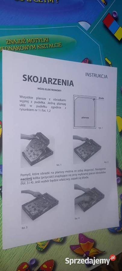 Skojarzenia mózg elektronowy gra edukacyjna Edukacyjne Małkinia Górna