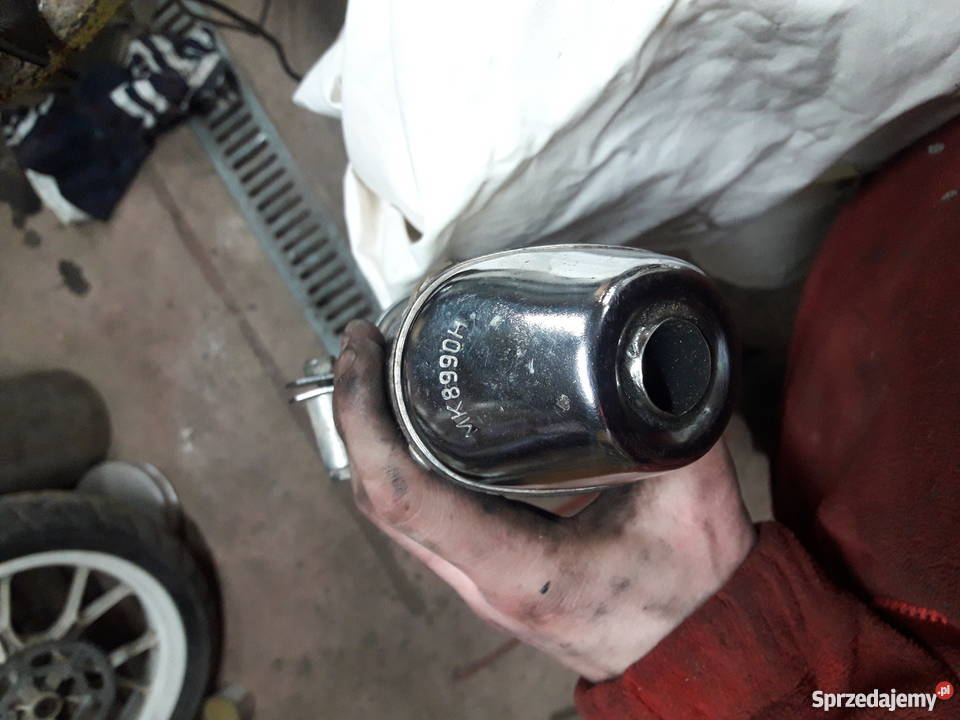 Końcówka wydechu arrow exhaust w stanie idealnym