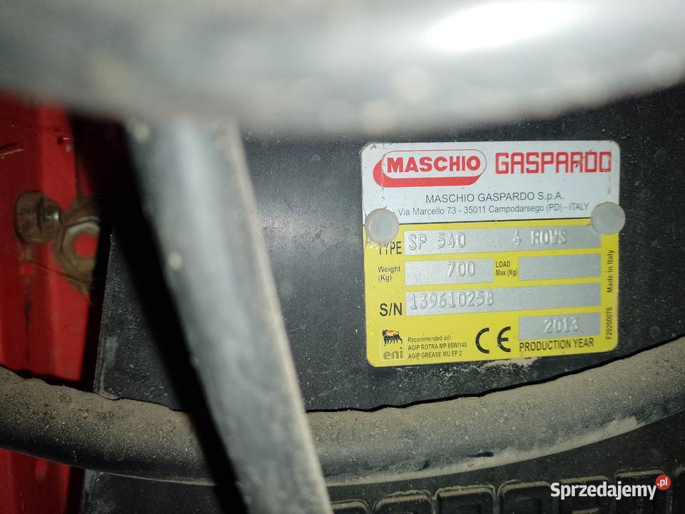 Sprzedam siewnik Gaspardo do kukurydzy Irządze
