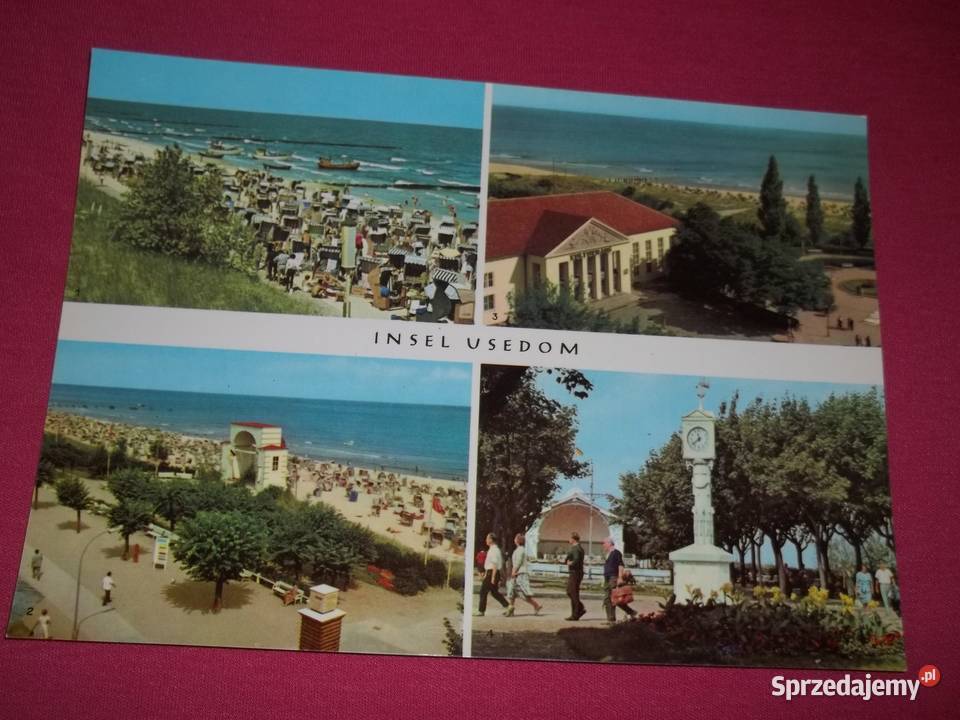 Pocztówka widokówka Insel Usedom