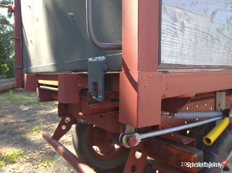 Przyczepa przyczepka rolnicza wywrotka wóz Krasnystaw