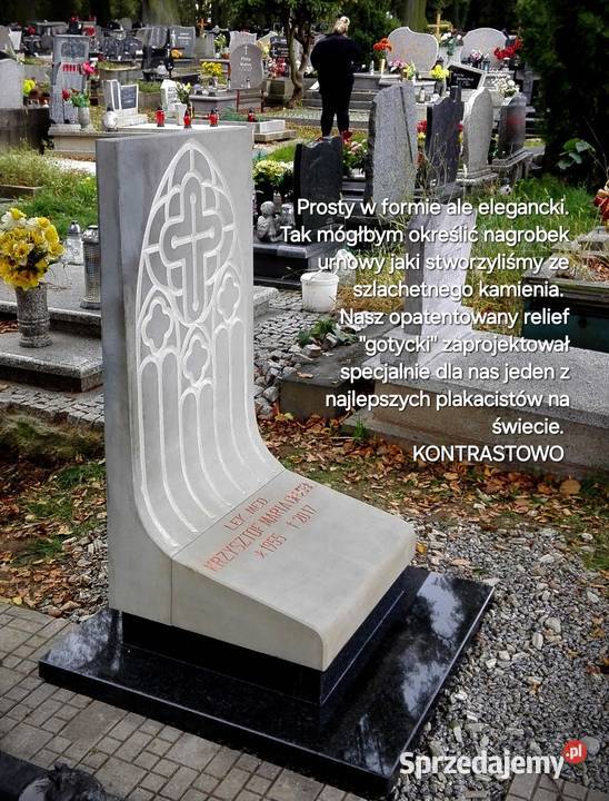 Kontrastowo Twój Pomnik Twoja Historia Nagrobek