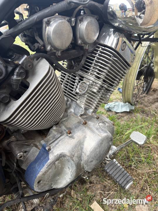 Yamaha Virago 535 niedokończony projekt 1990r podlaskie Maćkowicze