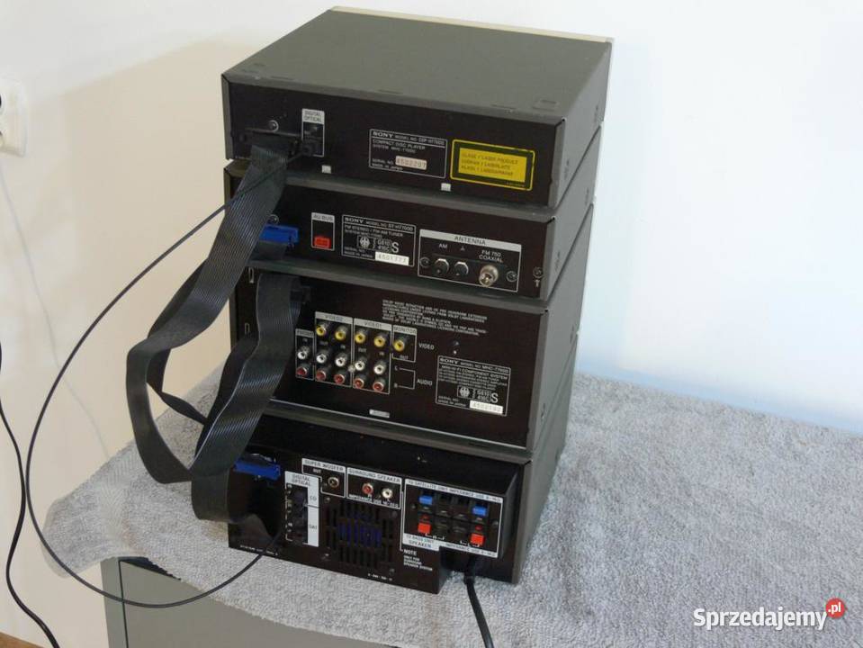 Wieża Sony MHC7700 złota WYSYŁKA podkarpackie Jasło sprzedam