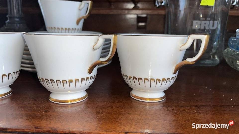 Filiżanka z talerzykiem Syg TUSCAN Madr in Porcelana i szkło
