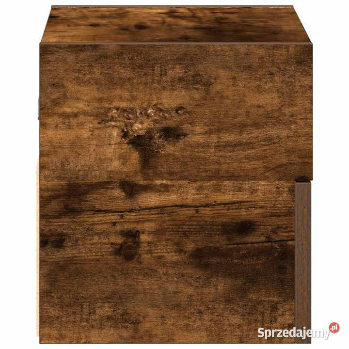 Wisząca szafka nocna przydymiony dąb 45x26x285 Warszawa sprzedam