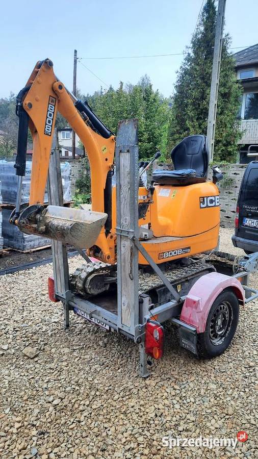 Przyczepa Laweta pod mini koparkę Ładowność 1000 lawety Chrzanów