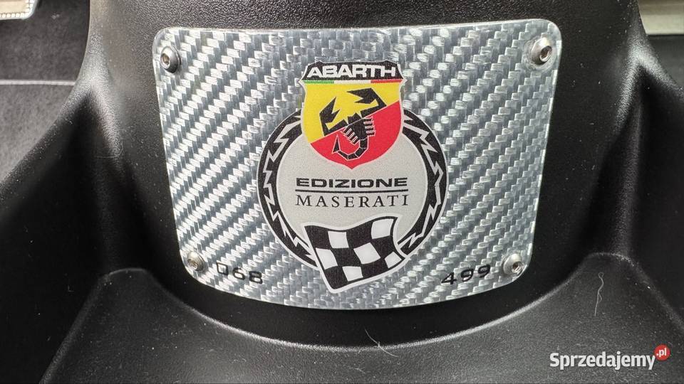 Abarth 695C Edizione Maserati radio
