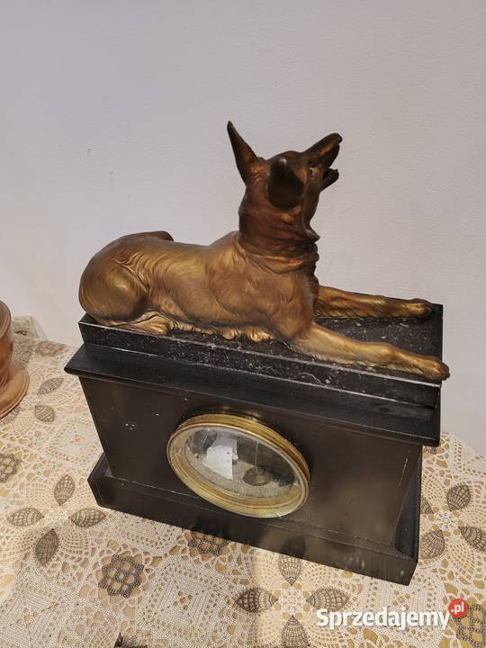 zegar kominkowy marmur Fałków