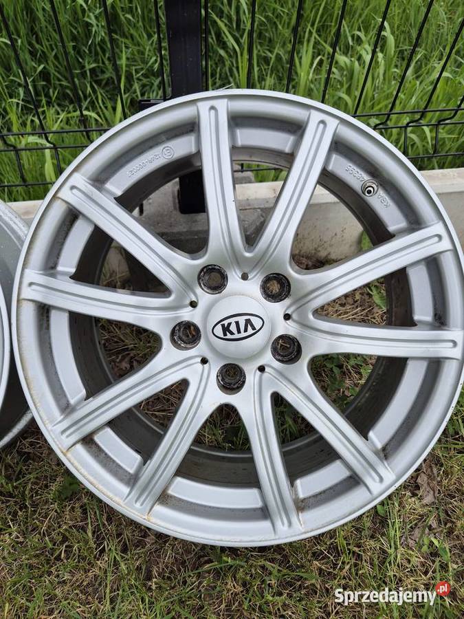 Felgi aluminiowe 17 rozstaw 5x1143 czujniki TPMS