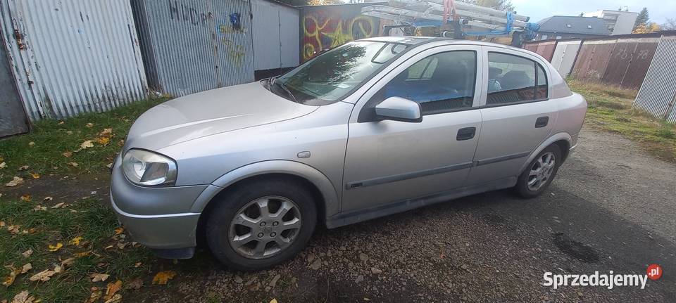 Opel Astra 12 16V srebrna Wadowice sprzedam