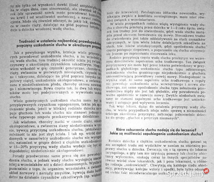 Rehabilitacja małych dzieci z wadą słuchu Maria Chełm