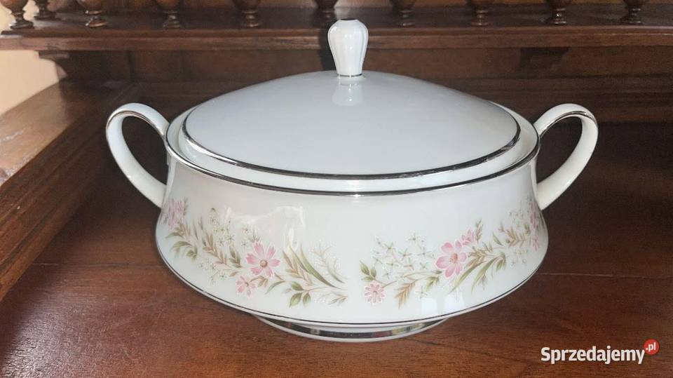 Noritake Japonia Waza z kwiatkami Malowana pomorskie