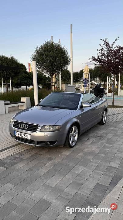 Audi A4 B6 18T Cabrio Rok produkcji 2004 kujawsko-pomorskie Włocławek