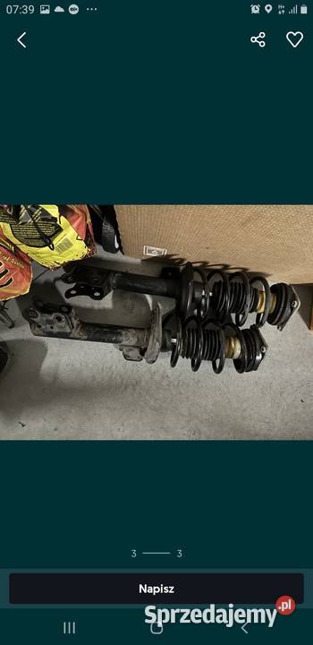 Amortyzatory sprężyna zawieszenia Mercedes B Kórnik