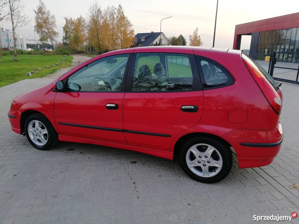 Nissan Almera Tino 18Benzyna SalonPL Kamera Poznań