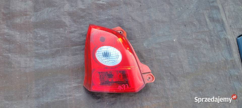 SUZUKI ALTO NISSAN PIXO LAMPA LEWY TYŁ LEWA śląskie Ruda Śląska
