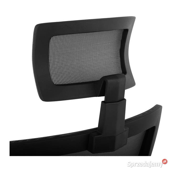 Fotel biurowy siatkowy z zagłówkiem śląskie Częstochowa sprzedam