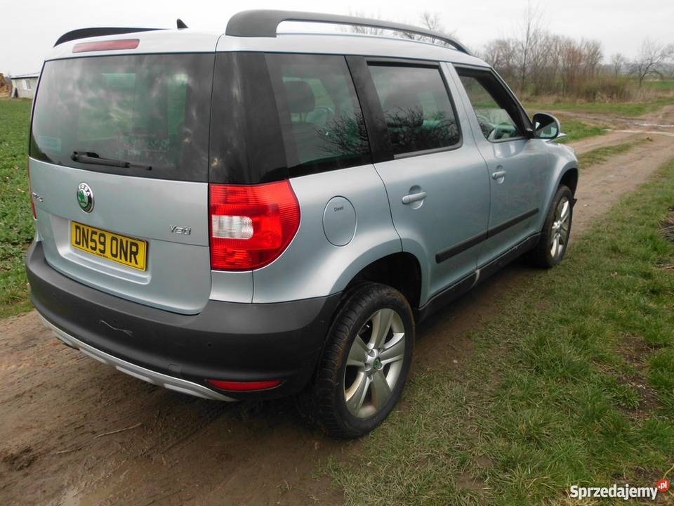 skoda yeti 20 anglik napęd 4x4 Strzegom