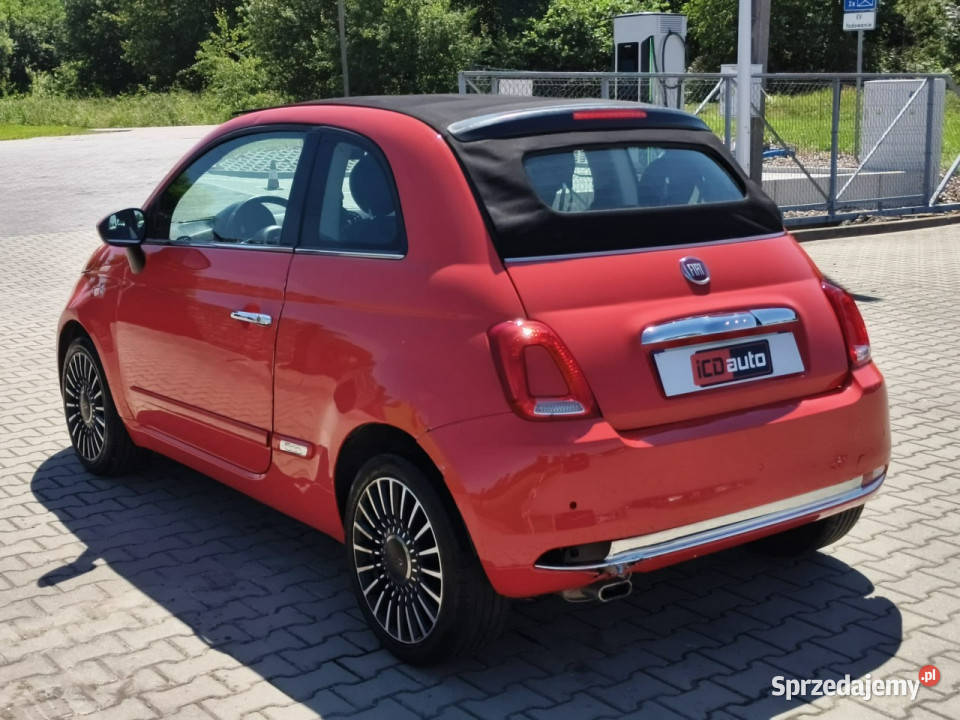 Fiat 500 12 benzyna 70climatronic virtual manualna małopolskie Kęty sprzedam