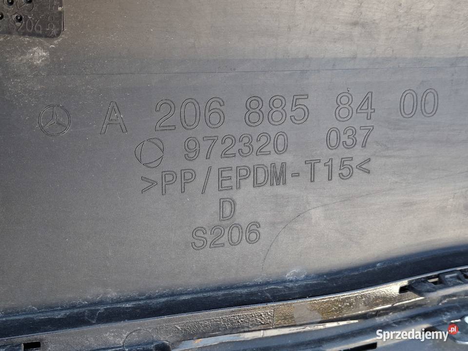 MERCEDES CKLASA W206 KOMBI ZDERZAK TYŁ TYLNY PDC Bieleń sprzedam