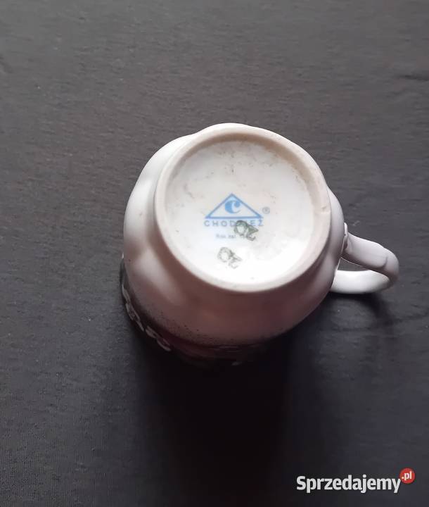 Kubek Chodzież fason Iwona dekor Śliwki Koźminek