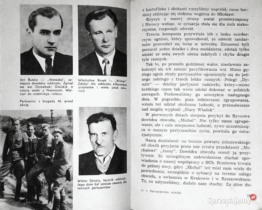 Partyzanckie ścieżki Jan Trzaska miękka lubelskie Chełm