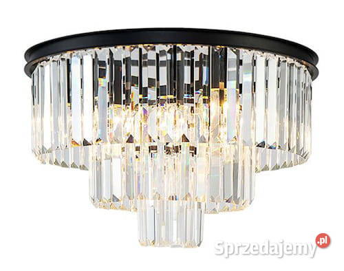 Hereford Fall plafon okrągły kryształowy 50 Katowice sprzedam