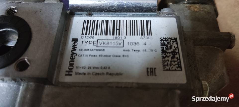 Armatura gazowa ACV Prestige 90kw Hydraulika i armatura Grabówka sprzedam