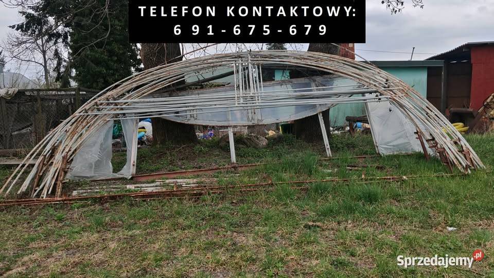 Tunel Ogrodniczy Konstrukcja 30 x 10 m Dobrzyń nad Wisłą