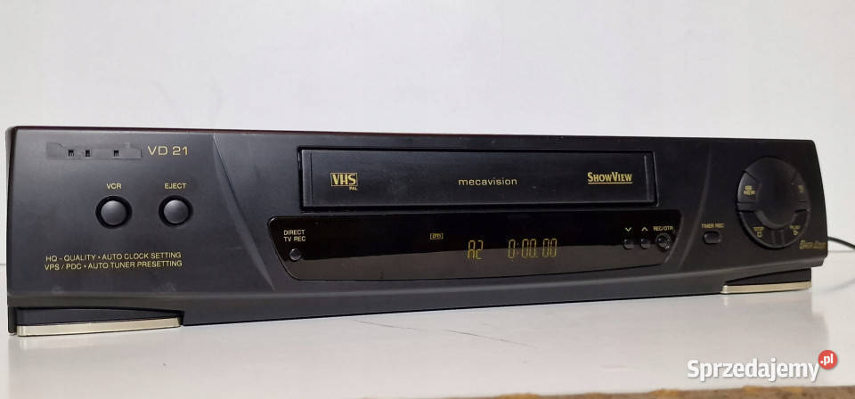 Video magnetowid METZ VD 21 VD21 VHS Międzychód
