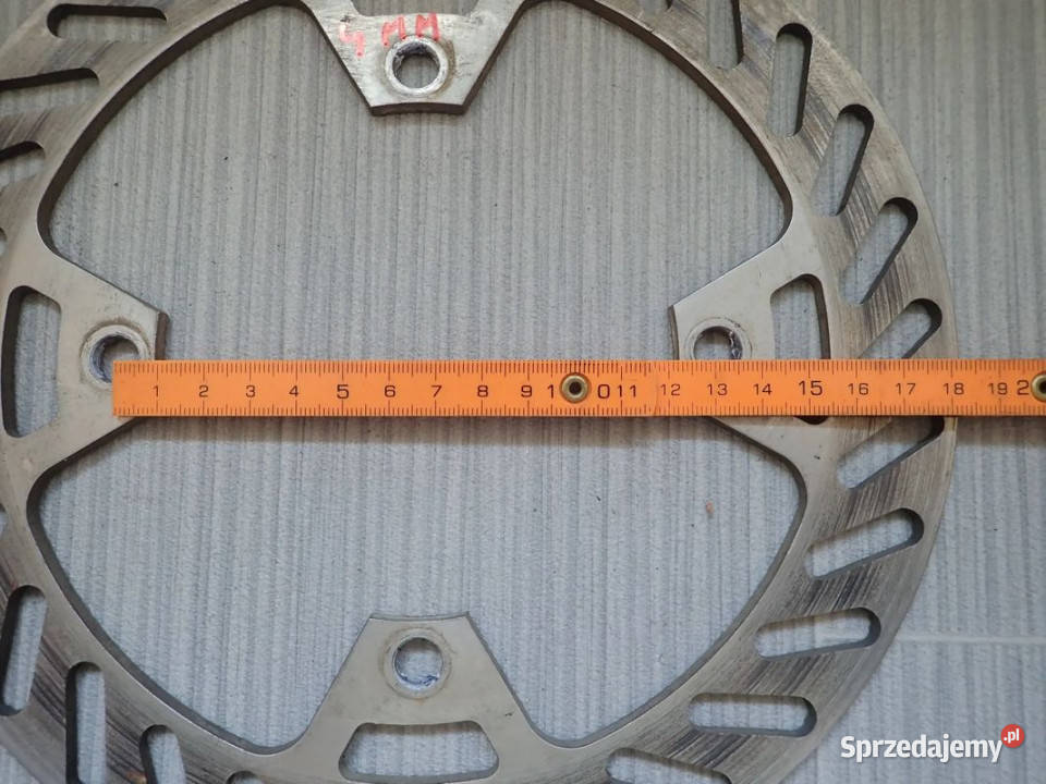 Tarcza 240mm Hamulca Hamulcowa Tył 4mm Grubości