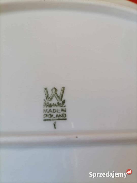 Dwa Półmiski Róże Różowe Wawel PRL Wałbrzych sprzedam