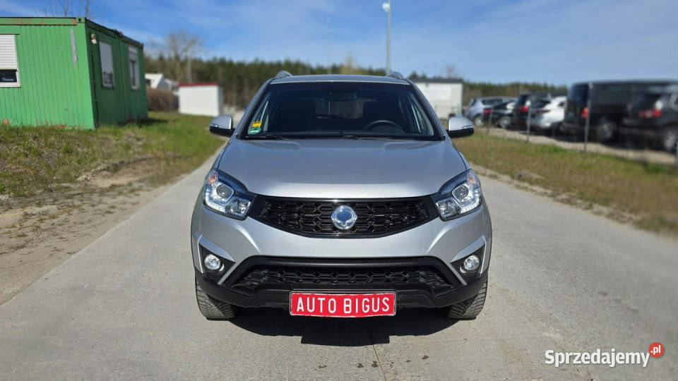 SsangYong Korando automat ledy duza navi camera pomorskie Lębork