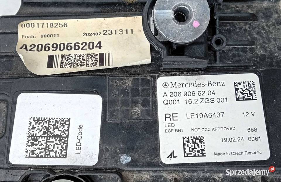Mercedes CKlasa W206 Full Led reflektor lampa Przeźmierowo