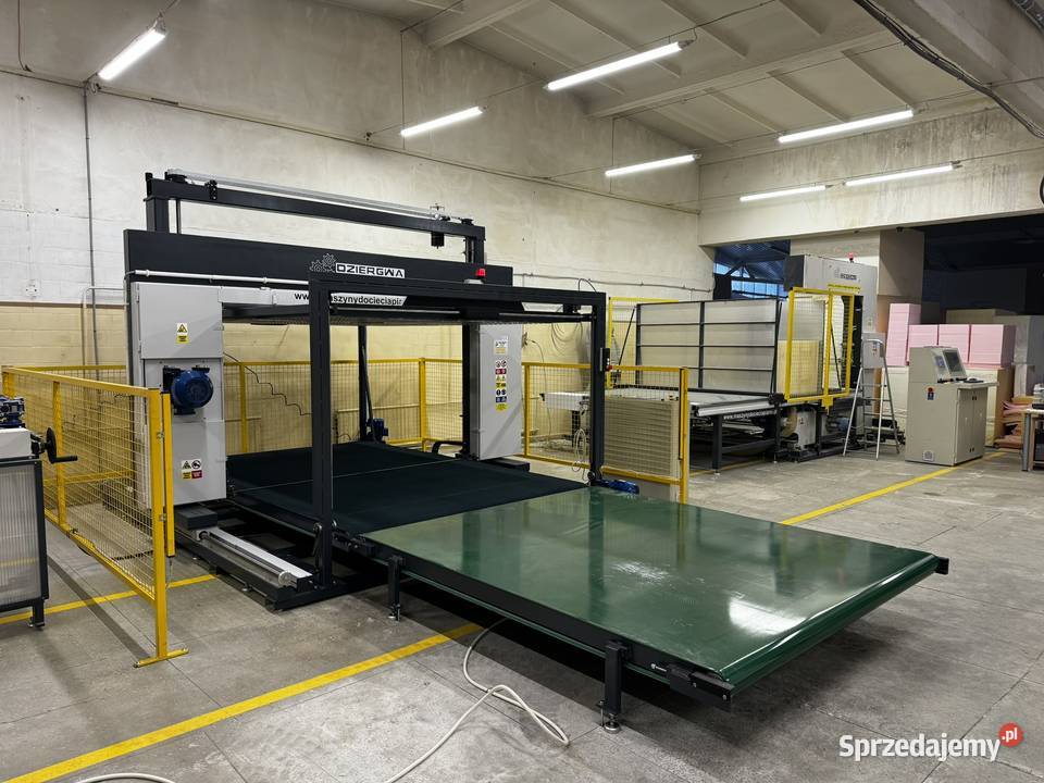 Maszyna do cięcia pianki Automatyczna Pozioma Produkcja Kępno
