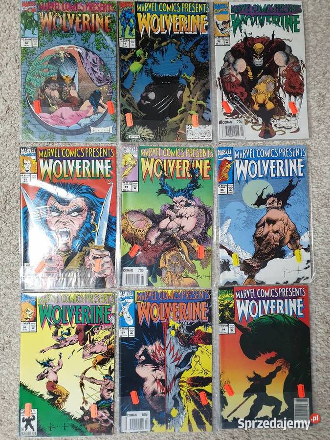 Marvel Comics Presents 28 orginalnych komiksów pomorskie Gdynia