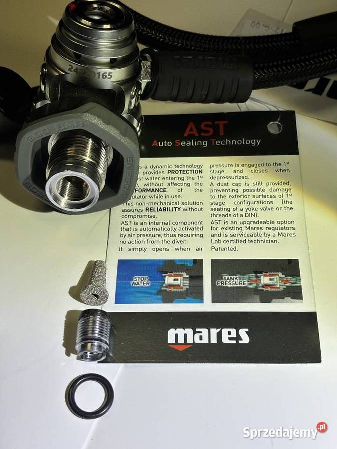 AST1ST STAGE Utrzymuje pierwszy stopień DIN w Nurkowanie Bytom