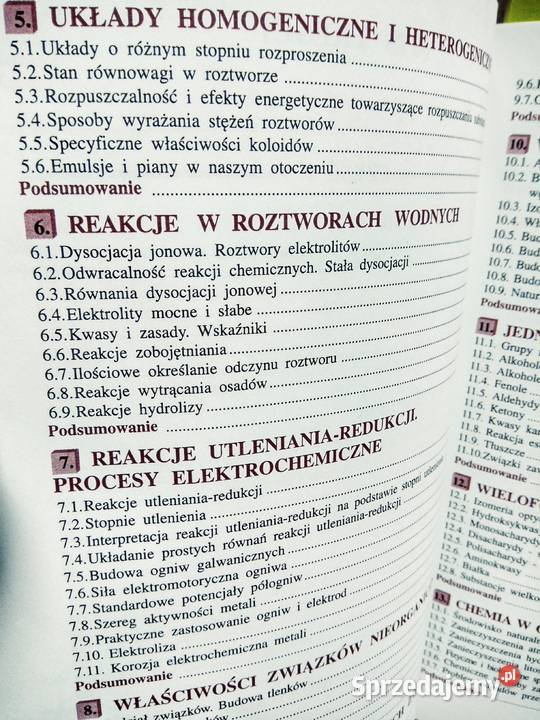Chemia w zadaniach unikatowe książki używane Warszawa sprzedam