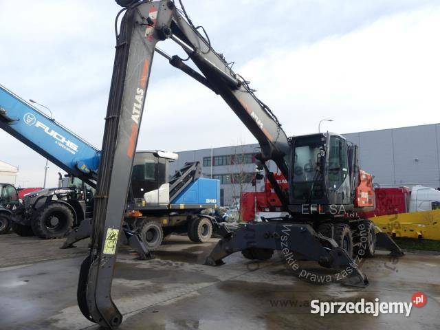 Koparka przeładunkowa Atlas 250MH 2019r Magnice sprzedam