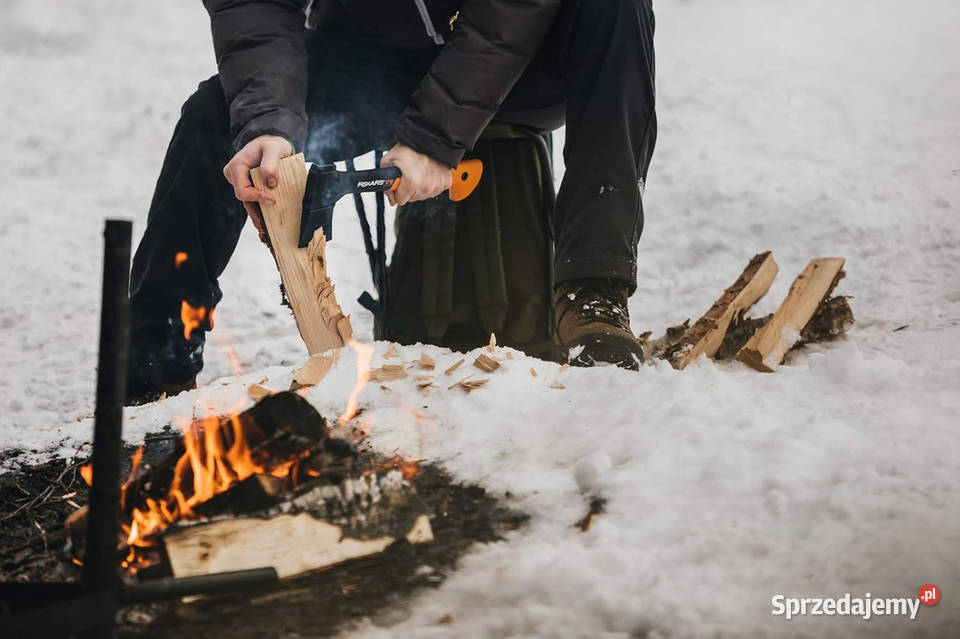 FISKARS X7 TOPOREK SIEKIERA SIEKIERKA Opalenica