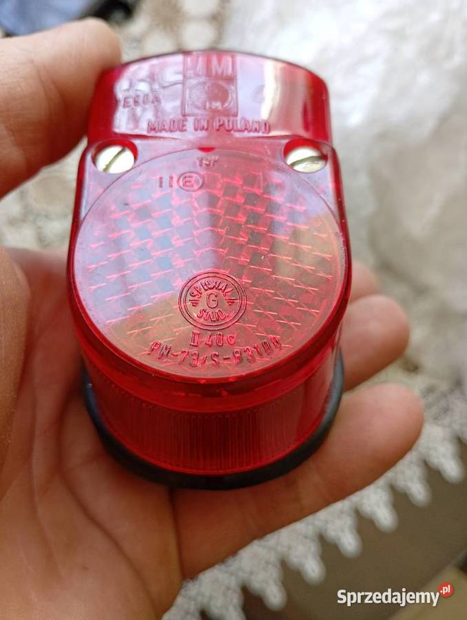 Nowa lampa komar tył żak kwidzyn