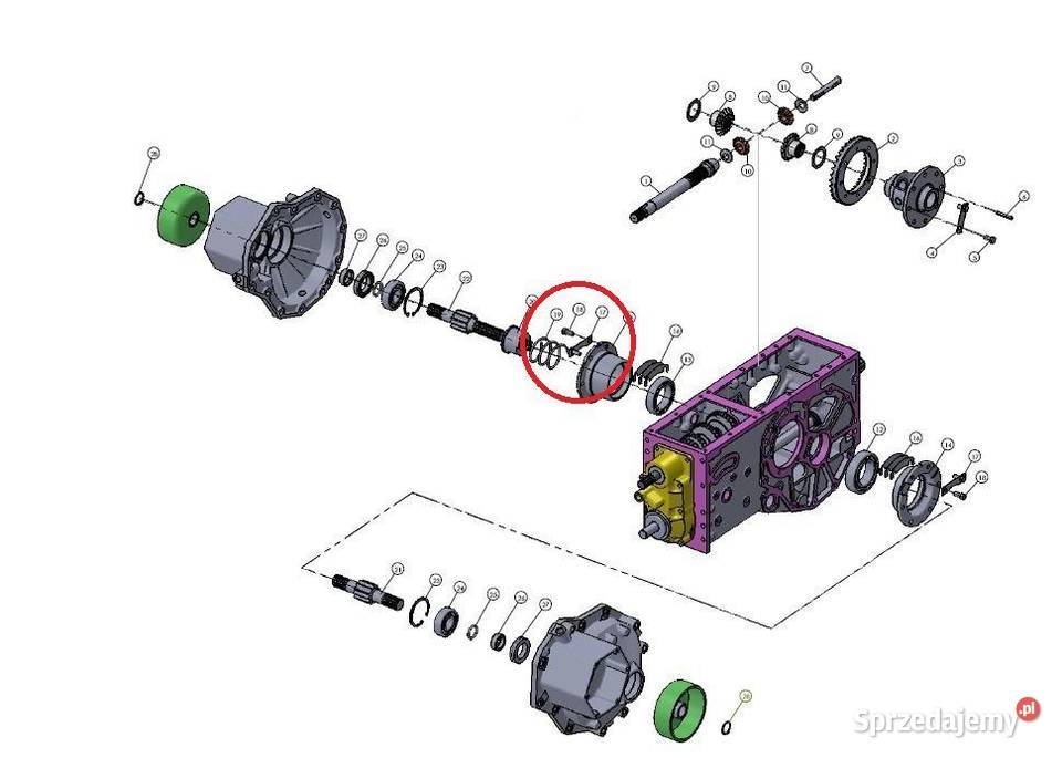Blokada zabezpieczenie śrub Mitsubishi VST Tajęcina