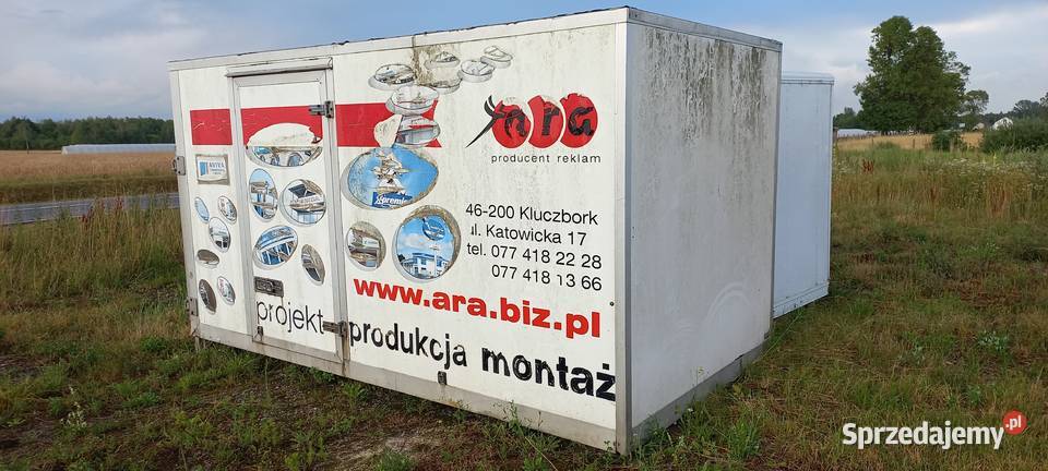 Kontener premium 8paletowy ze mazowieckie Żerdź