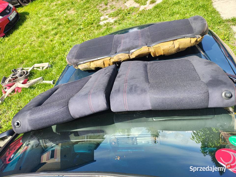 Honda Integra DC2 Kanapa tył czarna oem typeR mazowieckie Wilga sprzedam
